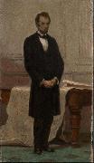 William Morris Hunt Portrait of Abraham Lincoln by the Boston artist William Morris Hunt, Sweden oil painting artist